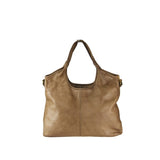 Borsa donna a spalla in vera pelle vintage Made in Italy tinto lavato in capo ZETA SHOES