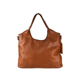Borsa donna a spalla in vera pelle vintage Made in Italy tinto lavato in capo ZETA SHOES