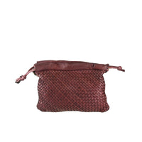 Borsa donna a tracolla in vera pelle vintage Made in Italy tinto lavato in capo ZETA SHOES