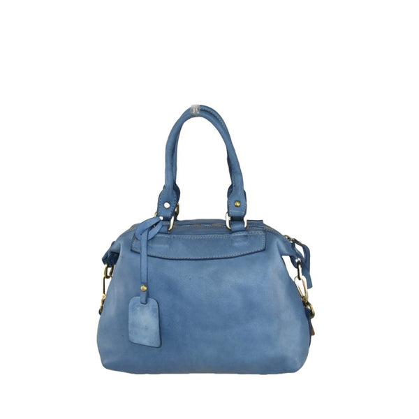 Borsa a mano donna in vera pelle Made in Italy  ZETA SHOES