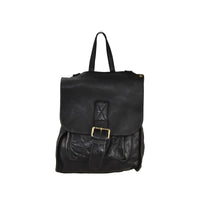 Borsa da spalla convertibile in zaino vintage Made in Italy tinto lavato in capo ZETA SHOES