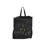 Borsa da spalla convertibile in zaino vintage Made in Italy tinto lavato in capo ZETA SHOES