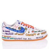 Nike Air Force 1 White Written