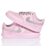 Nike Pink Foam Swarovski