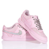 Nike Pink Foam Swarovski