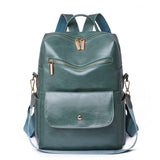 Retro Fashion Ladies Backpack Casual All-match Multifunctional Outdoor Travel Bag