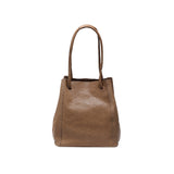 Soft Leather Bucket Bag Female Genuine Leather Crossbody