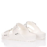 Birkenstock Arizona White Mirror