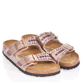 Birkenstock Arizona Copper Swarovski