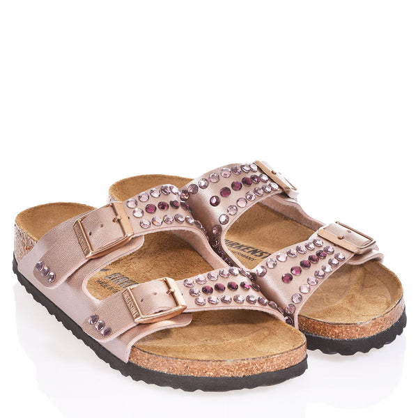 Birkenstock Arizona Copper Swarovski