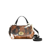 Borsa a mano in pelle cavallino con tracolla ZETA SHOES made in italy