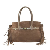 Borsa a mano in pelle con tracolla Made in Italy ZETA SHOES