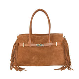 Borsa a mano in pelle con tracolla Made in Italy ZETA SHOES