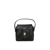 Borsa a mano in pelle e cavallino con tracolla regolabile in italy ZETA SHOES