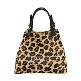 Borsa a spalla in pelle con cavallino  made in italy ZETA SHOES