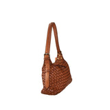 Borsa donna a spalla in vera pelle vintage Made in Italy tinto lavato in capo ZETA SHOES