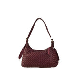 Borsa donna a spalla in vera pelle vintage Made in Italy tinto lavato in capo ZETA SHOES