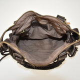 Borsa donna a spalla in vera pelle vintageMade in Italy tinto lavato in capo ZETA SHOES