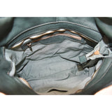 Borsa donna a spalla in vera pelle vintage Made in Italy tinto lavato in capo ZETA SHOES