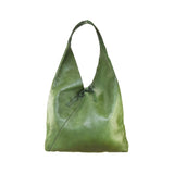 Borsa donna a spalla in vera pelle vintage ZETA SHOES made in italy