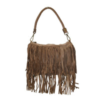 Borsa donna a spalla in vera pelle vintage Made in Italy tinto lavato in capo ZETA SHOES