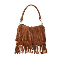 Borsa donna a spalla in vera pelle vintage Made in Italy tinto lavato in capo ZETA SHOES