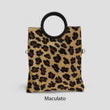 Borsa in pelle con cavallino made in italy ZETA SHOES