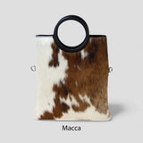 Borsa in pelle con cavallino made in italy ZETA SHOES