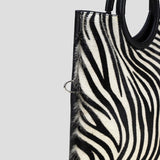 Borsa in pelle con cavallino made in italy ZETA SHOES