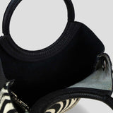 Borsa in pelle con cavallino made in italy ZETA SHOES