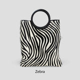 Borsa in pelle con cavallino made in italy ZETA SHOES