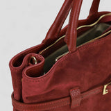 Borsa a spalla donna in pelle scamosciata made italy ZETA SHOES