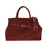 Borsa a spalla donna in pelle scamosciata made italy ZETA SHOES