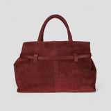 Borsa a spalla donna in pelle scamosciata made italy ZETA SHOES