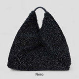 Borsa donna a spalla in tessuto  ZETA SHOES