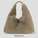 Borsa donna a spalla in tessuto  ZETA SHOES