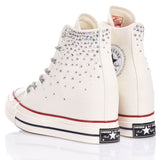 Converse Wedge Swarovski White