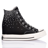 Converse Wedge Swarovski Black