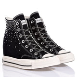 Converse Wedge Swarovski Black