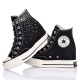 Converse Wedge Swarovski Black