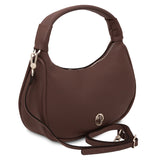 Michelle - Large-sized leather hobo bag | TL142477