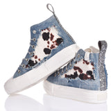 Mimanera Airlines Platform Denim Cow