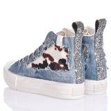 Mimanera Airlines Platform Denim Cow