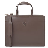 Palermo - Saffiano Italian leather briefcase 3-compartment for women | TL141369