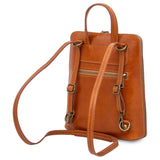 Paris - Small Convertible Leather Backpack For Women | TL142410