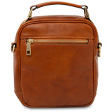 Paul - Leather Crossbody Bag in Matte Leather | TL142457