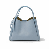 Pienza – Italian Leather Tote Handbag – Olive Green