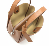 Pienza – Italian Leather Tote Handbag – Tan