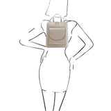 TL Bag - Small Convertible Leather Backpack For Women | TL142092