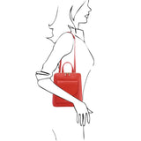 TL Bag - Small Convertible Leather Backpack For Women | TL142092